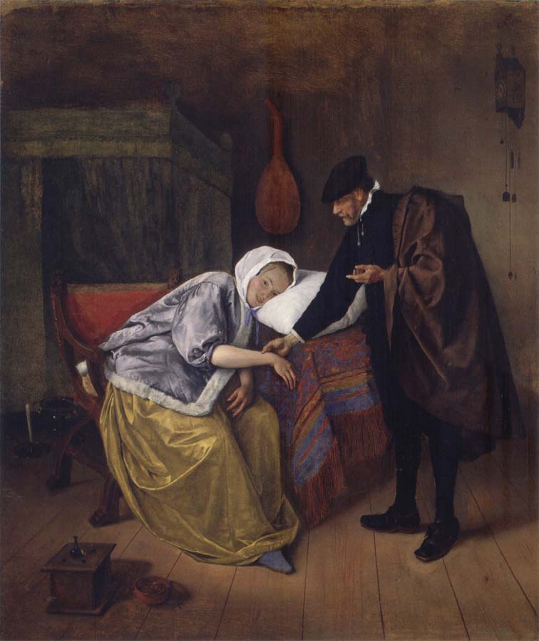 Jan Steen The Sick woman